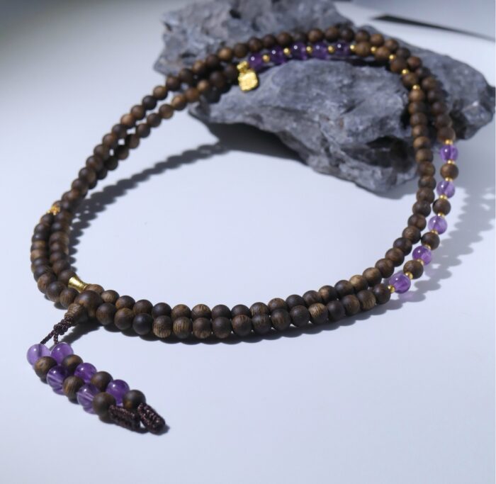 【Spring Begins Bite-Zhan】Agarwood Agate Beeswax Crystal Jewelry Original Design